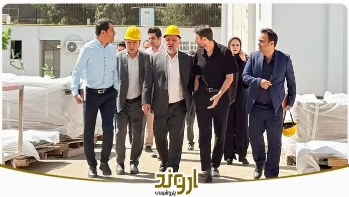 بازدید کارگروه الکترولایزر واحد کلرآلکالی (CA) پتروشیمی اروند از شرکت آتیه پردازان ظهور شریف با هدف ارتقای کیفیت تولیدات داخلی