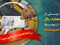 پرداخت بیش از 205 هزار میلیارد ریال تسهیلات توسط بانک سپه