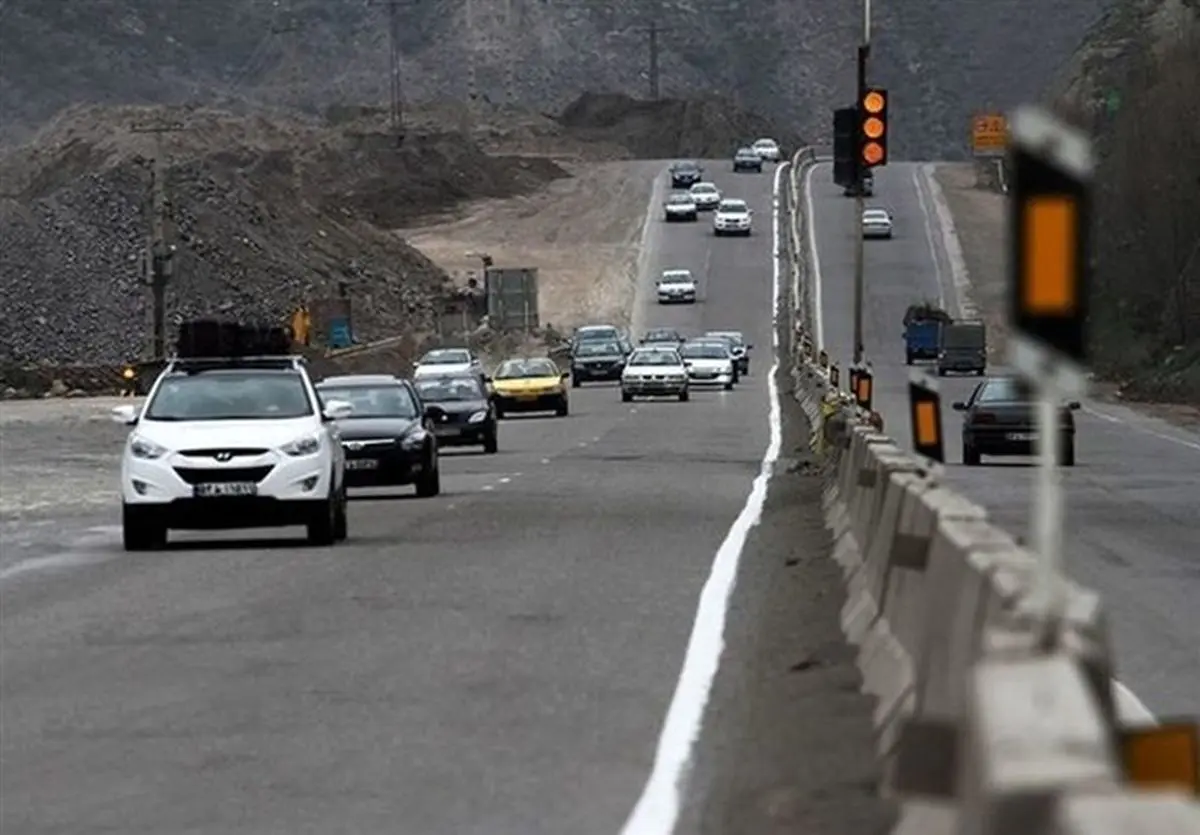 محور جاده چالوس در استان مازندران از این زمان در این ساعات مسدود می باشد