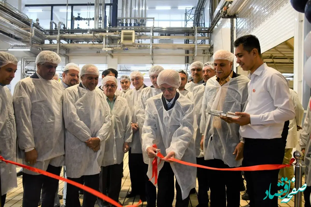 افتتاح طرح توسعه شرکت فرآورده‌های لبنی رامک با تسهیلات 333 میلیارد ریالی بانک صنعت و معدن