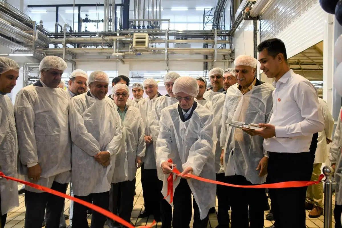 افتتاح طرح توسعه شرکت فرآوردههای لبنی رامک با تسهیلات 333 میلیارد ریالی بانک صنعت و معدن