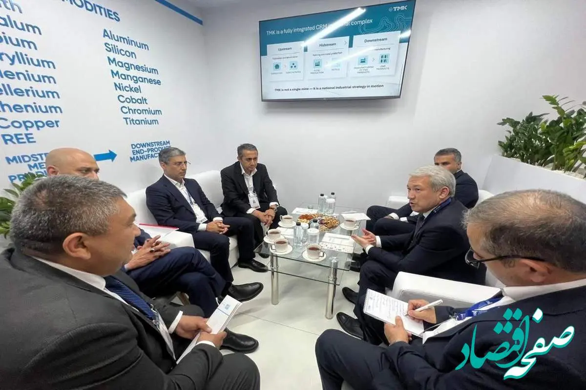 راه های توسعه همکاریهای معدنی و فولادی بین ایران و ازبکستان مورد بررسی قرار گرفت/در نمایشگاه تاشکند به تفاهم خوبی رسیدیم