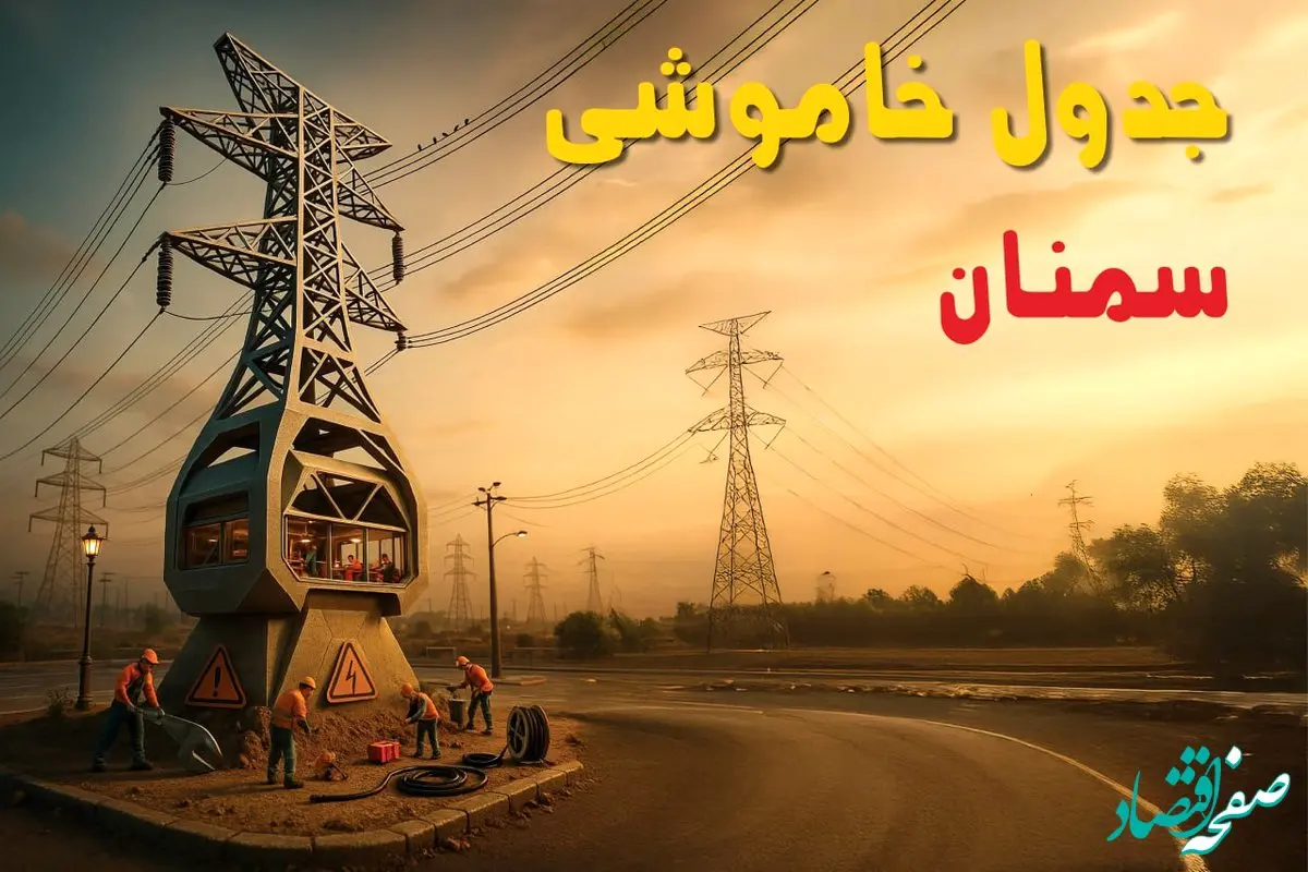 جدول خاموشی برق سمنان فردا دوشنبه ۱۲ خرداد ۱۴۰۴ + ساعت قطع برق استان سمنان دوشنبه ۱۲ خرداد