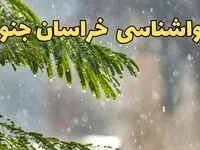 وضعیت آب و هوا خراسان جنوبی فردا سه شنبه ۱۹ فروردین ماه ۱۴۰۴ | پیش بینی هواشناسی خراسان جنوبی ۲۴ ساعت آینده + آب و هوای بیرجند