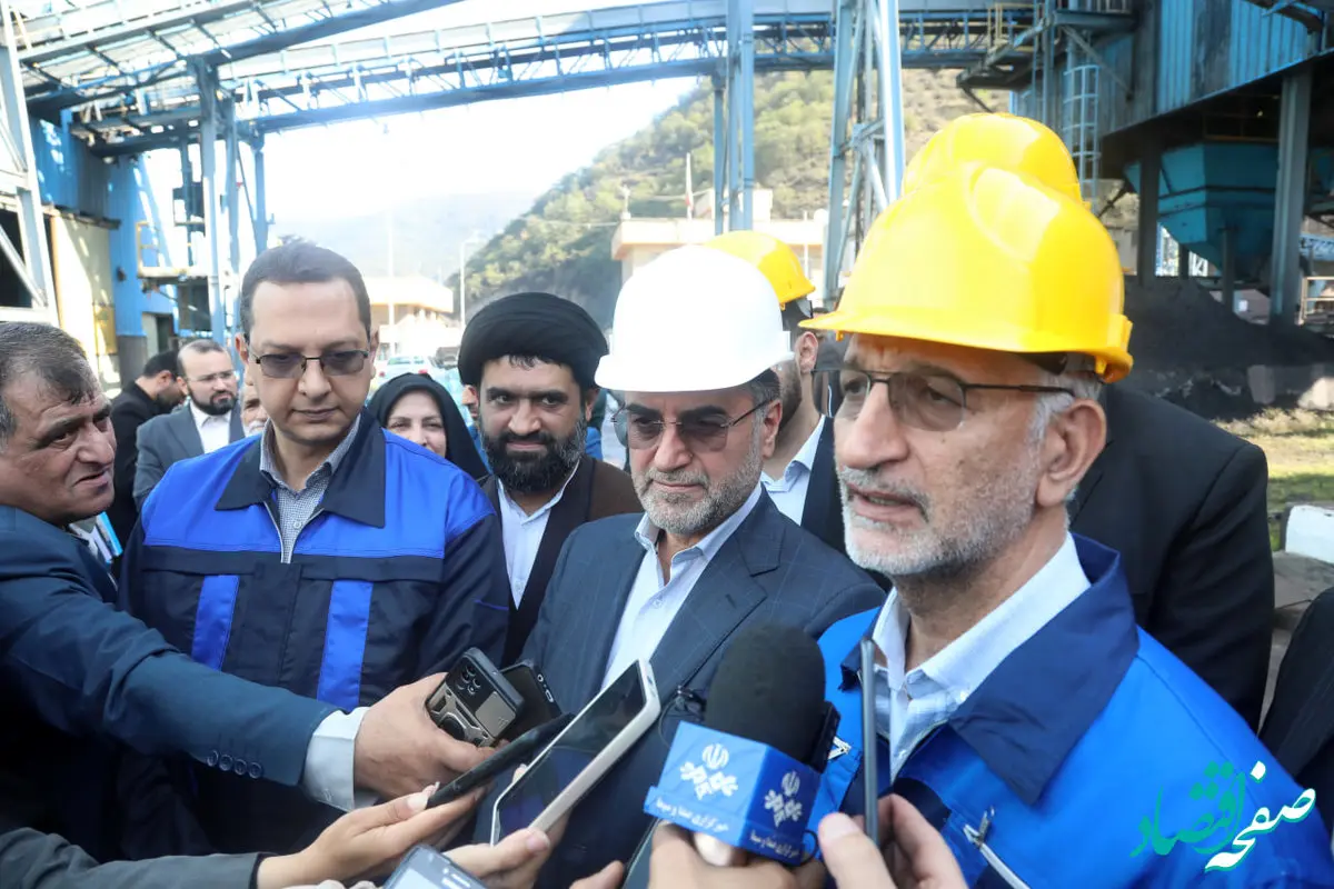 افزایش تولید، هدف نخست ایمیدرو در کارخانه زغالشویی البرز مرکزی