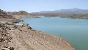 هشدار کاهش ۴ میلیون مترمکعبی ذخیره سد اکباتان؛ ۳ میلیون مترمکعب آب غیرقابل استفاده است