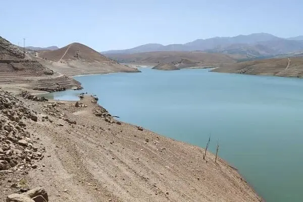 هشدار کاهش ۴ میلیون مترمکعبی ذخیره سد اکباتان؛ ۳ میلیون مترمکعب آب غیرقابل استفاده است