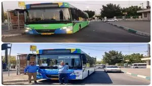 نوسازی ناوگان اتوبوسرانی خط ۳۴۰ همزمان با آغاز سال تحصیلی