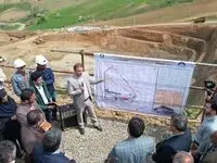 بازدید مدیران ارشد استانی از پروژه طلای سقز


