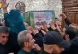 عکسی بسیار غمناک از لباس شهید سردار سلامی در هنگام شهادت