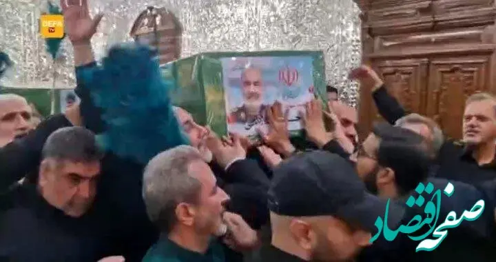 عکسی بسیار غمناک از لباس شهید سردار سلامی در هنگام شهادت