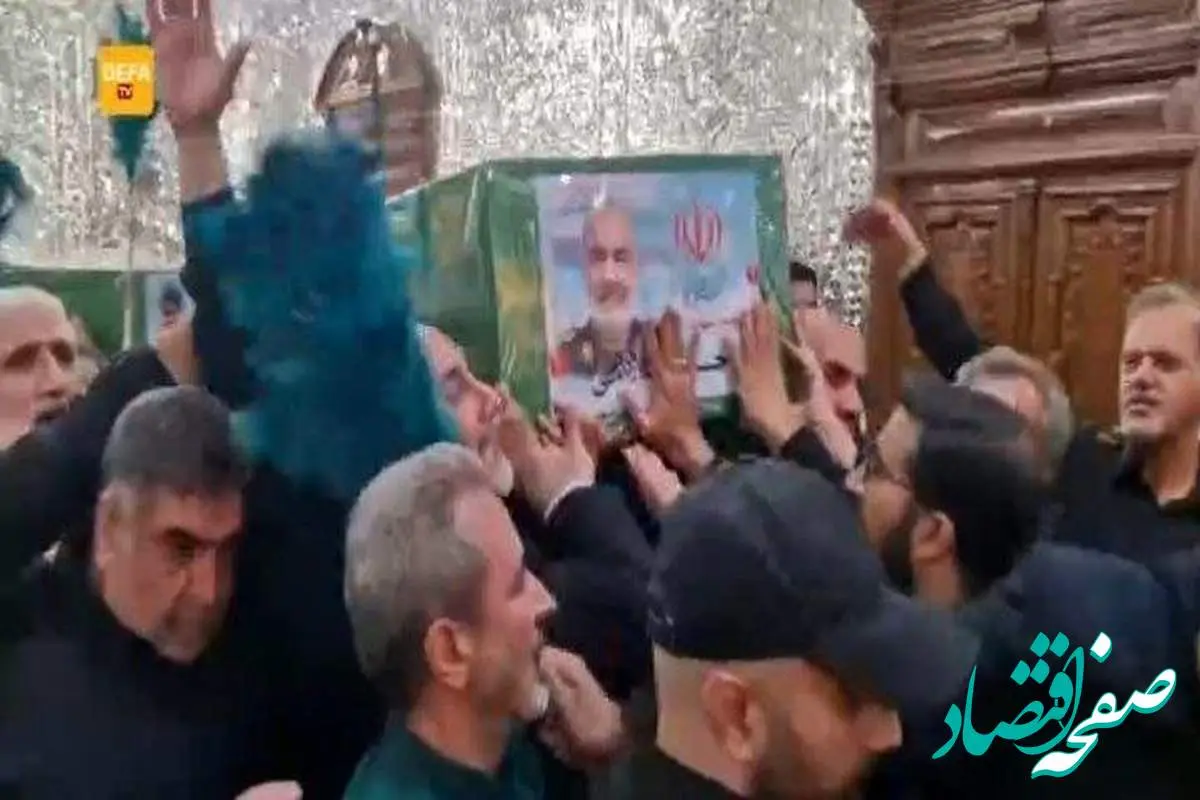 عکسی بسیار غمناک از لباس شهید سردار سلامی در هنگام شهادت