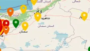 شاخص آلودگی هوای سمنان امروز چهارشنبه ۱۷ دی ۱۴۰۴ 