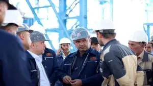 تاکید مدیرعامل فولاد سرمد ابرکوه بر افزایش تولید و رفع مشکلات معیشتی پرسنل