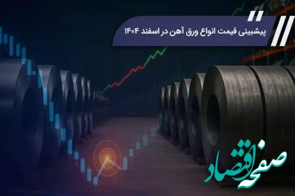 پیشبینی قیمت انواع ورق آهن در اسفند ۱۴۰۴