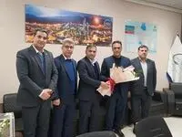 دیدار مدیر شعب بانک صادرات استان با مدیرعامل پتروشیمی ایلام