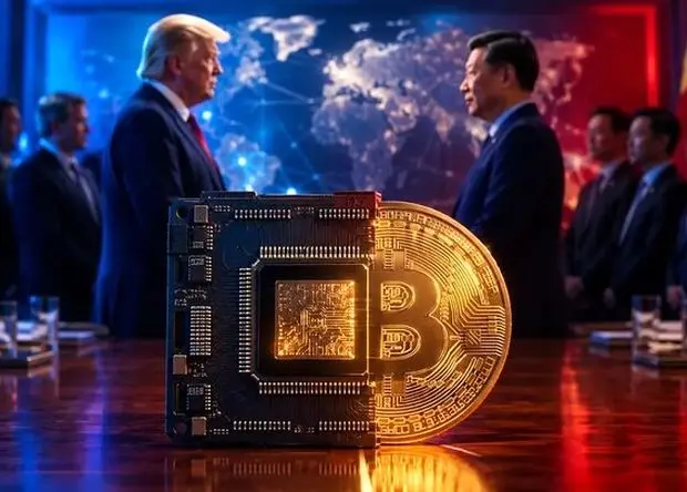 سفر ترامپ به چین آزمون بزرگی برای بیت کوین 