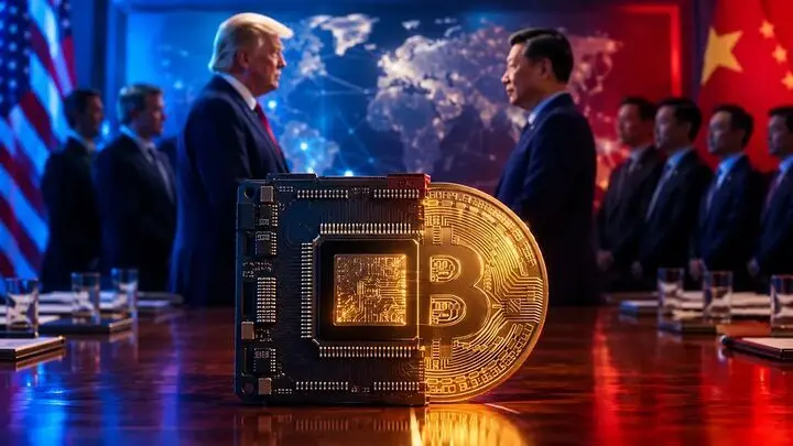 سفر ترامپ به چین آزمون بزرگی برای بیت کوین 
