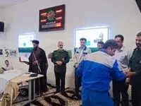 برگزاری مراسم گرامیداشت هفته دفاع مقدس در شرکت فولاد امیرکبیر کاشان