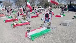 گلزار شهدای میناب زیارتگاه کاروان های راهیان نور می شود