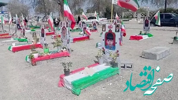 گلزار شهدای میناب زیارتگاه کاروان های راهیان نور می شود