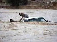 سیلاب در روستای قره چریان  یک نوجوان را به کام مرگ کشاند 