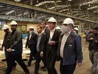 بازدید مدیرعامل بانک سینا از شرکت صنایع مس شهید باهنر کرمان