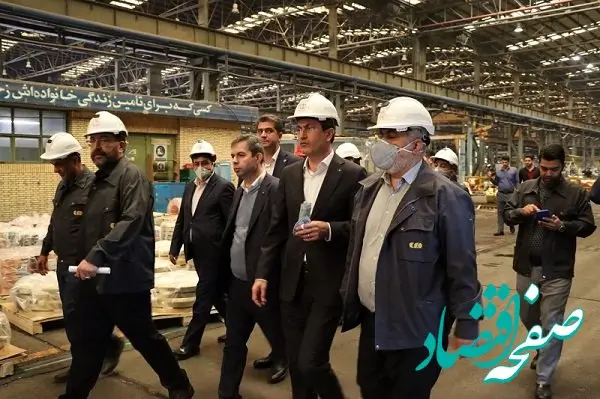 بازدید مدیرعامل بانک سینا از شرکت صنایع مس شهید باهنر کرمان