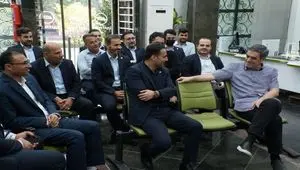 بازدید رئیس کل بیمه مرکزی از شعبه ممتاز بوشهر بیمه البرز