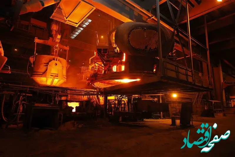کسب رکورد روزانه و ماهانه تولید در ناحیه فولادسازی و ریخته‌گری مداوم