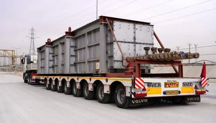 تجهیزات باقی مانده ازکوره های پروژه RHU وارد شرکت پالایش نفت اصفهان شد