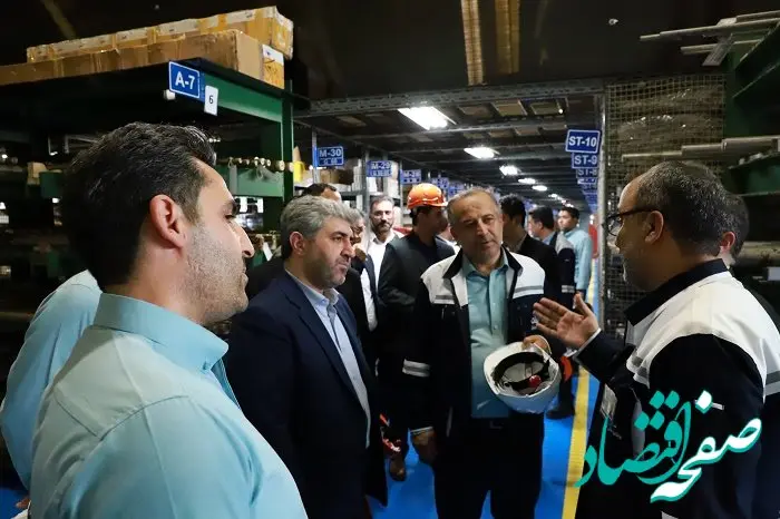 بازدید میدانی دکتر افقهی سرپرست شرکت سرمایه گذاری نفت، گاز و پتروشیمی تامین(تاپیکو) از شرکت پتروشیمی فن آوران