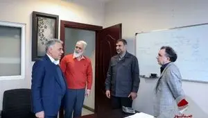 صبانور به روایت همدلی؛ داریوش اسماعیلی از واحدهای مختلف شرکت بازدید کرد