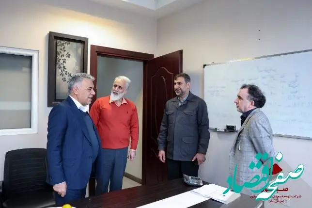 صبانور به روایت همدلی؛ داریوش اسماعیلی از واحدهای مختلف شرکت بازدید کرد