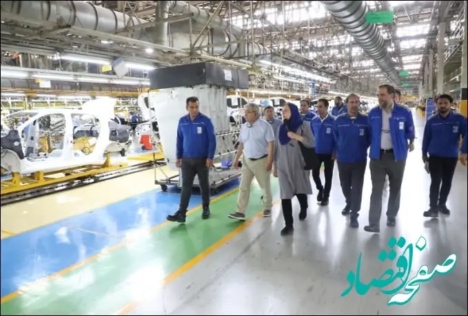 ظرفیت ایران‌خودرو در تولید و تنوع محصولات قابل تحسین است