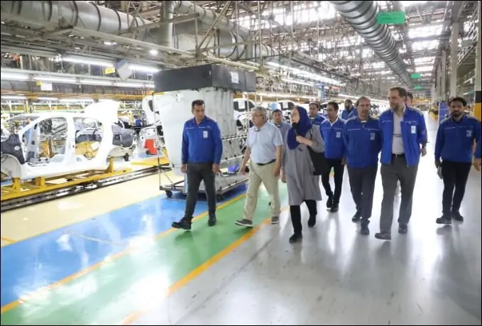 ظرفیت ایرانخودرو در تولید و تنوع محصولات قابل تحسین است