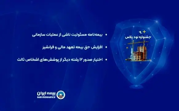 برگزاری جشنواره ۹۰ پلاس در بیمه‌های مسئولیت بیمه ایران