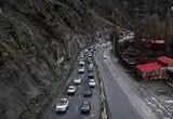 جاده چالوس یکطرفه شد/ ترافیک سنگین در این محورها