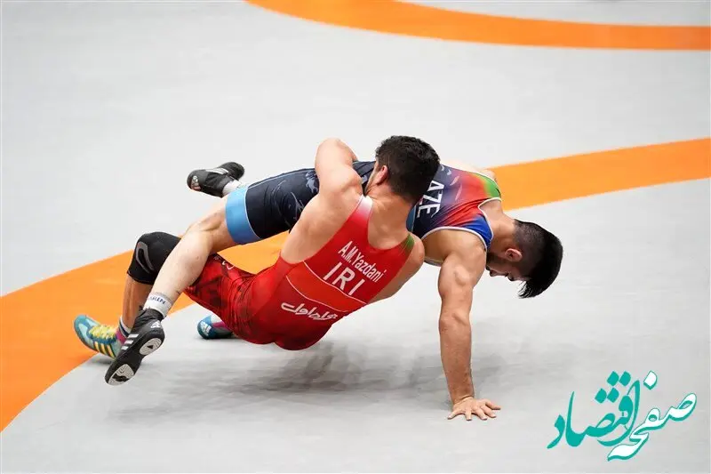 فیلم کشتی رحمان عموزاد برابر حریف آمریکایی