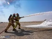 مانور نجات و اطفای حریق در فولاد کویر با همکاری آتش‎نشانی آران و بیدگل برگزار شد