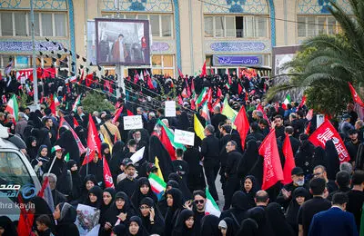 روایت تصویر از مراسم بزرگداشت رهبر شهید انقلاب در مصلای تهران