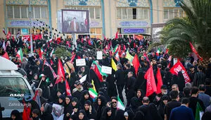 روایت تصویر از مراسم بزرگداشت رهبر شهید انقلاب در مصلای تهران