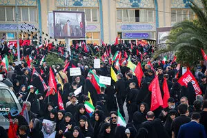 روایت تصویر از مراسم بزرگداشت رهبر شهید انقلاب در مصلای تهران