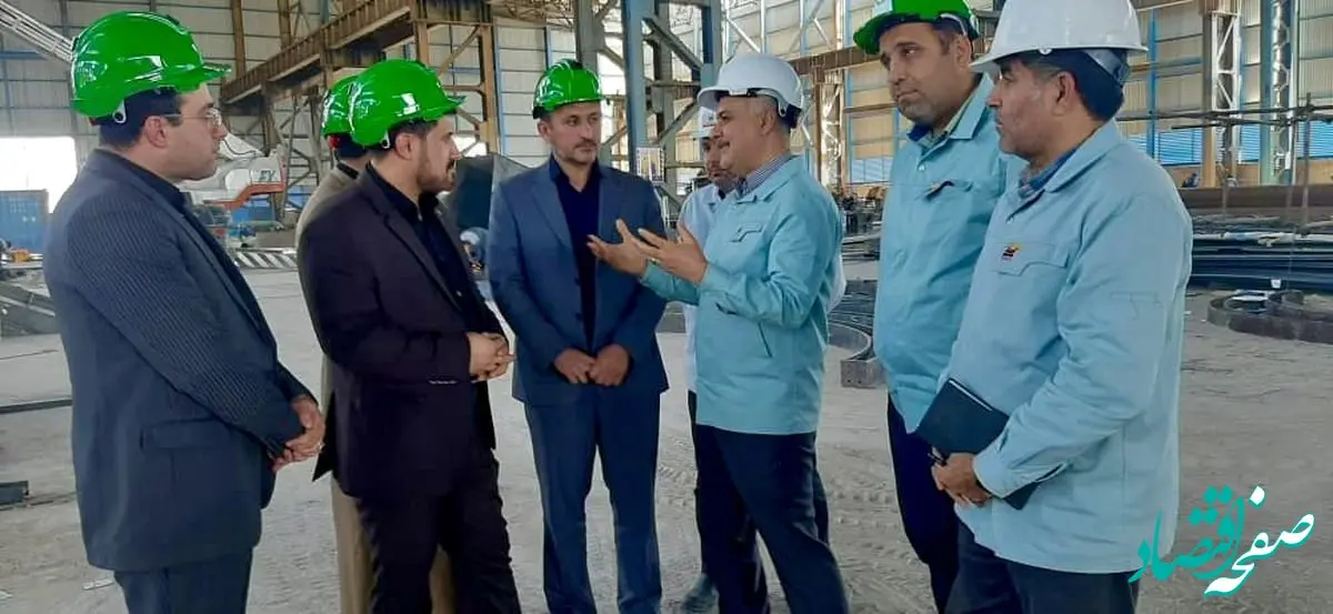 در راستای تحقق شعار سال رهبری، رئیس دادگستری و دادستان عمومی و انقلاب از شرکت صنعت فولاد شادگان بازدید کردند