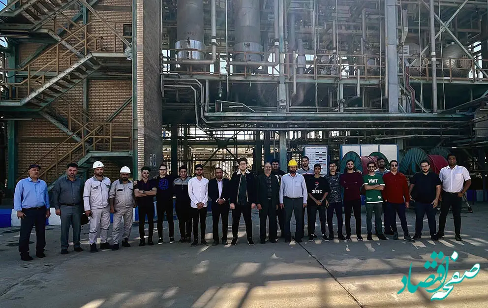  بازدید دانشجویان دانشگاه علوم پزشکی دزفول از پتروشیمی شیمی بافت