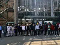  بازدید دانشجویان دانشگاه علوم پزشکی دزفول از پتروشیمی شیمی بافت