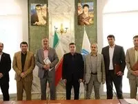آیین تکریم و معارفه اعضای جدید هیات عامل برگزار شد