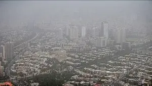 شاخص آلودگی هوای تهران امروز چهارشنبه ۴ تیر ماه ۱۴۰۴ / گردوغبار در تهران 