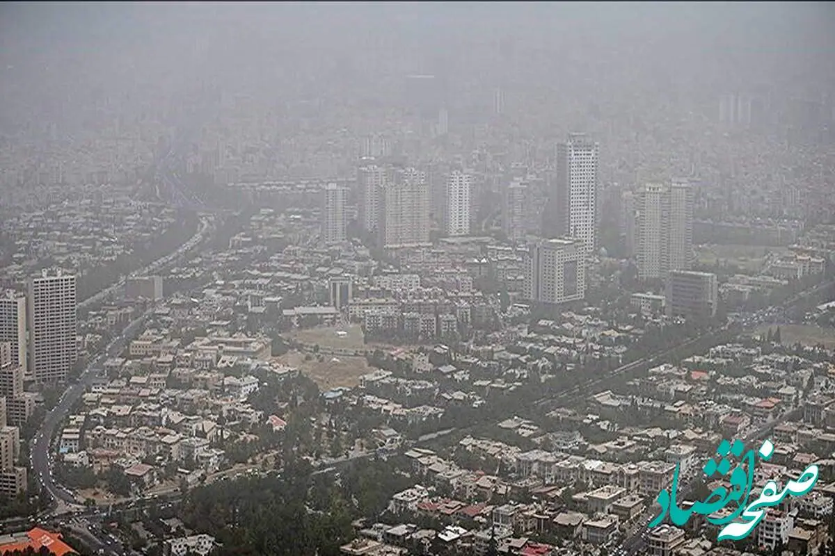 شاخص آلودگی هوای تهران امروز چهارشنبه ۴ تیر ماه ۱۴۰۴ / گردوغبار در تهران