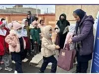 ترویج فرهنگ بیمه با حضور بیمه سرمد در مدارس اردبیل